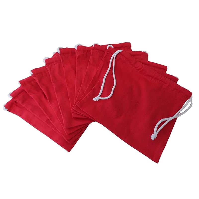 Set of 10 durable canvas drawstring bags No. 11 canvas Drawstring bag for coin collection Both apertures coin case coin (red)
Set of 10 durable canvas drawstring bags No. 11 canvas Drawstring bag for coin collection Both apertures coin case coin (red)