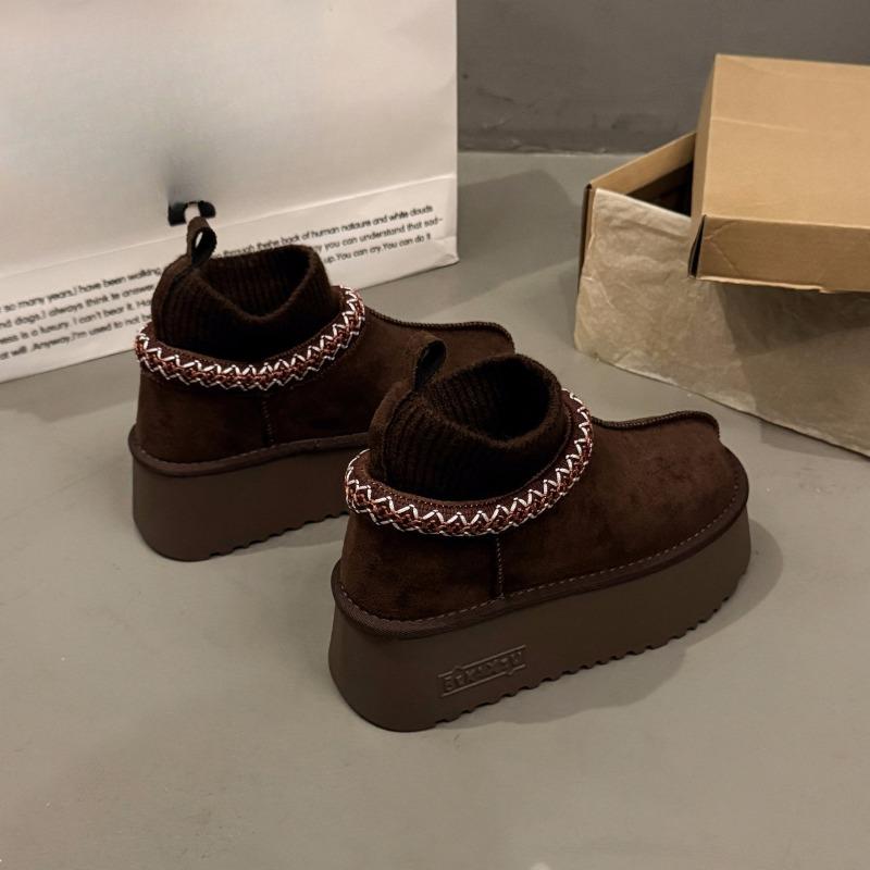 European Knitted Ethnic Style Platform Trifle 2026 Big Head Bread Snow Cotton Boots Booties Women s Shoes 40
European Knitted Ethnic Style Platform Trifle 2026 Big Head Bread Snow Cotton Boots Booties Women s Shoes 40