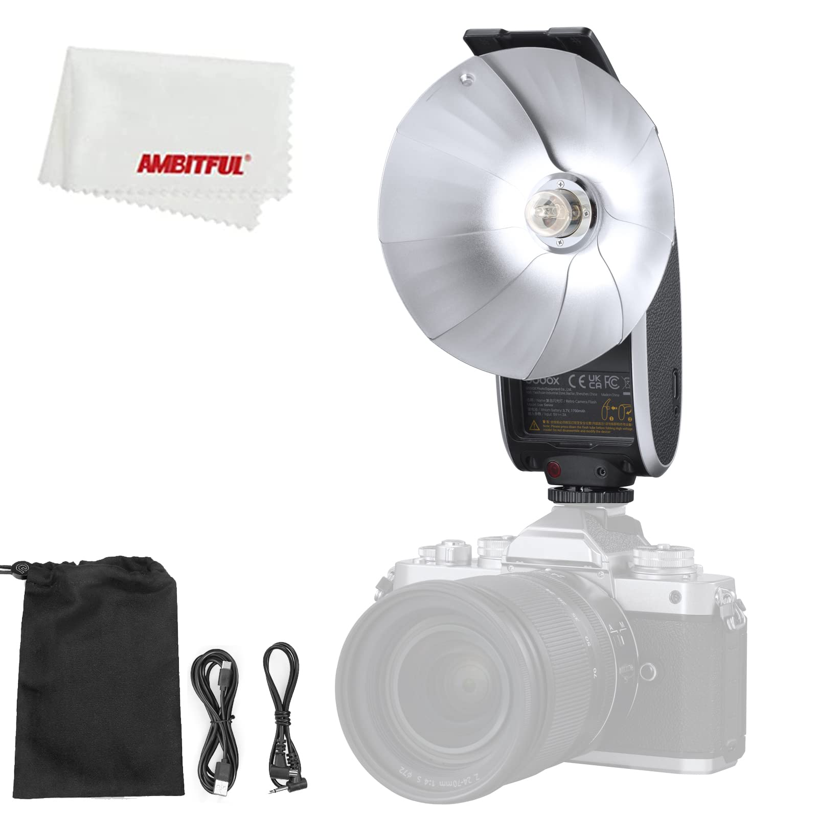 Godox Lux Senior Luxury Retro Camera Flash Compatible Camera S0ny Fujifilm, Can0n, Nik0n, Olympus,
Godox Lux Senior Luxury Retro Camera Flash Compatible Camera S0ny Fujifilm, Can0n, Nik0n, Olympus,