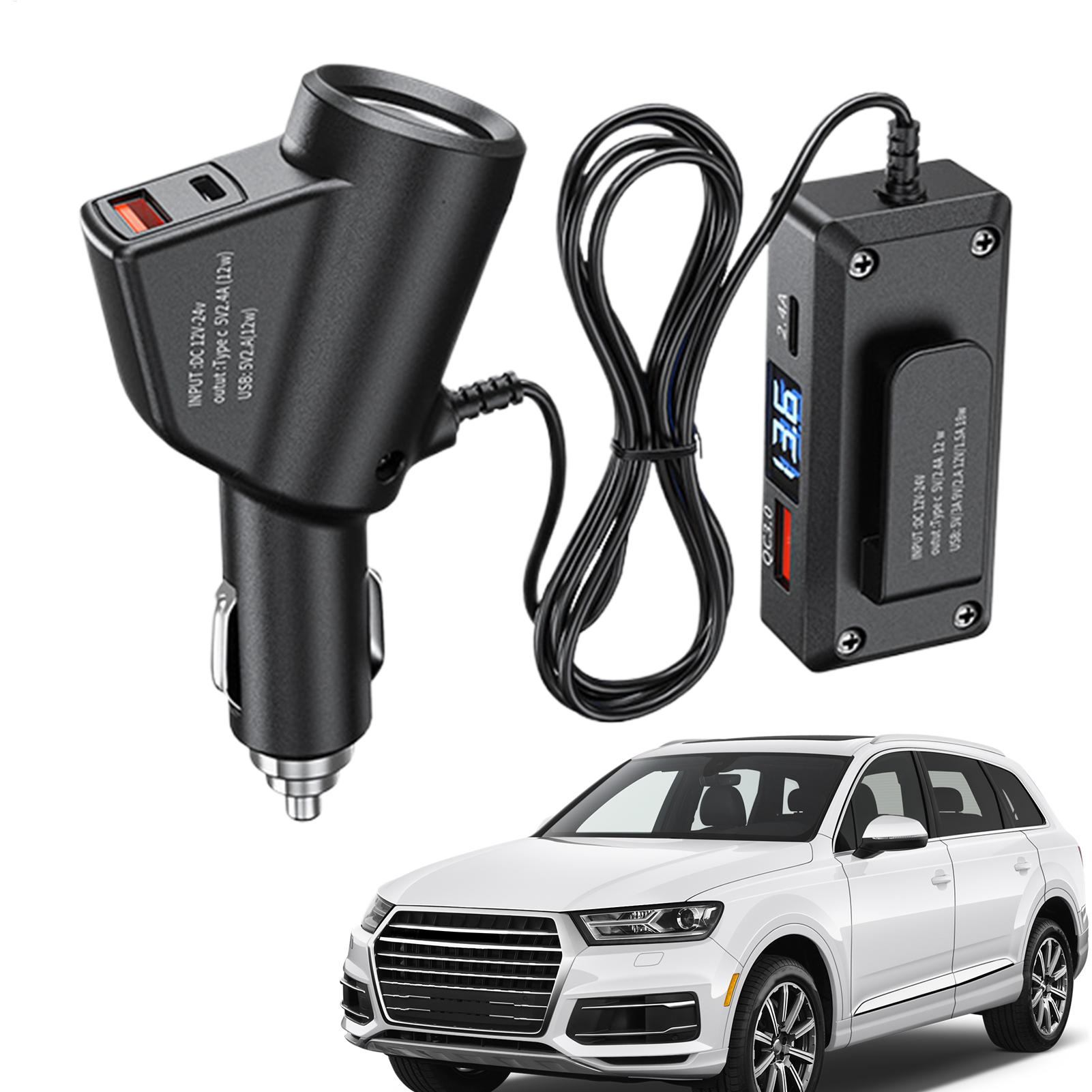 Car Charger Adapter Digital Display QC3.0 PD Car Charging Adapter For Vehicles Truck RV Sedan Automotive Smartphone Tablets China Mainland
Car Charger Adapter Digital Display QC3.0 PD Car Charging Adapter For Vehicles Truck RV Sedan Automotive Smartphone Tablets China Mainland