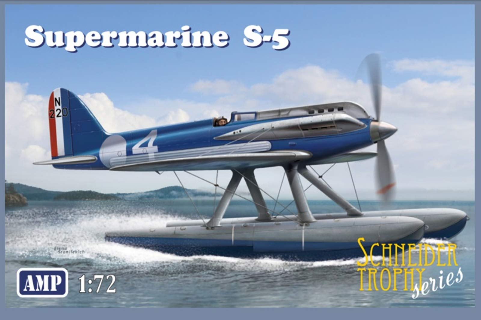 Micromill Scale Supermarine Plastic Model Kit 1/72 S.5 (AMP Brand) MKRAMP72-009
Micromill Scale Supermarine Plastic Model Kit 1/72 S.5 (AMP Brand) MKRAMP72-009