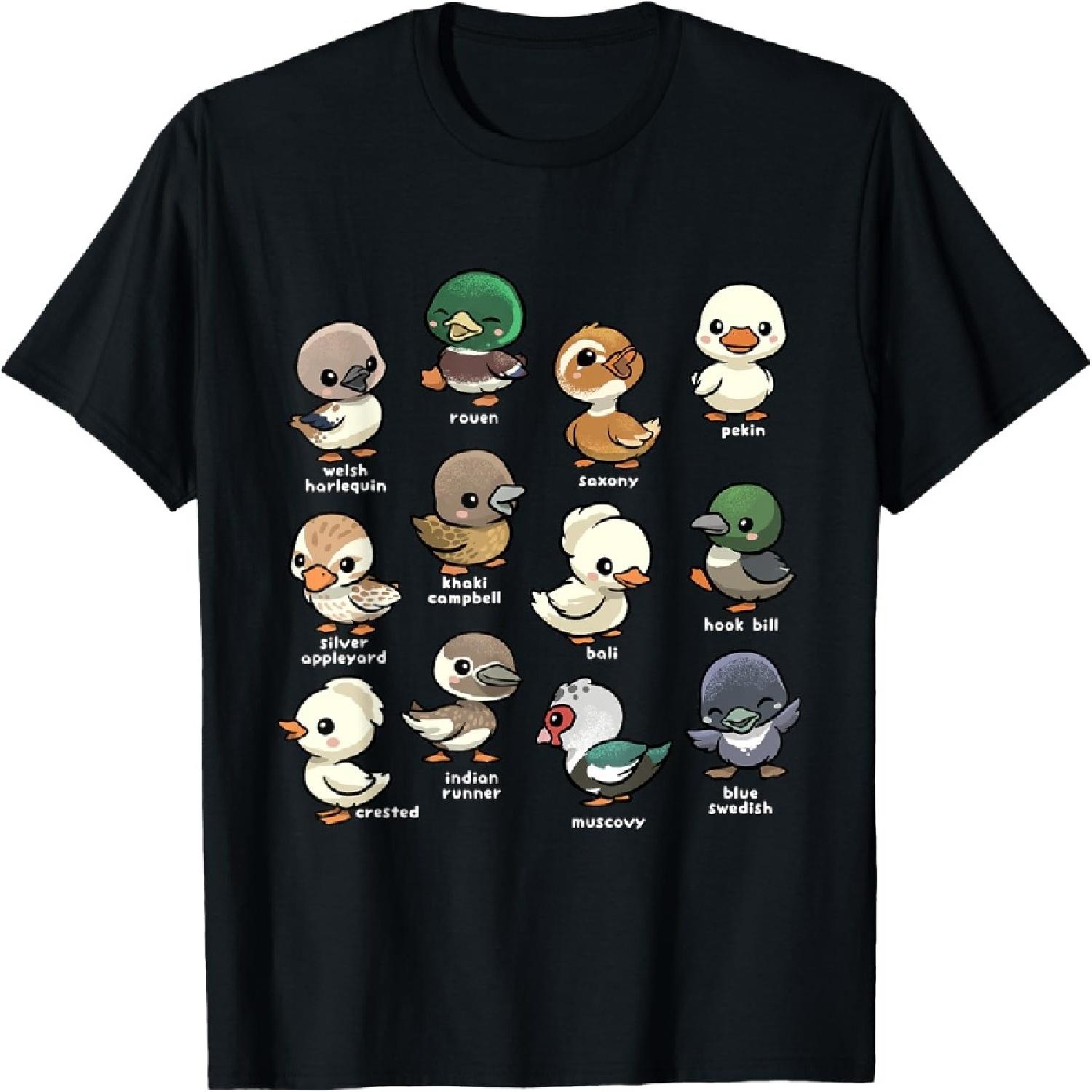 Cute Types of Duck Waterfowl Animals of the World Duck Lover T-Shirt XXXXXL різнокольоровий
Cute Types of Duck Waterfowl Animals of the World Duck Lover T-Shirt XXXXXL різнокольоровий