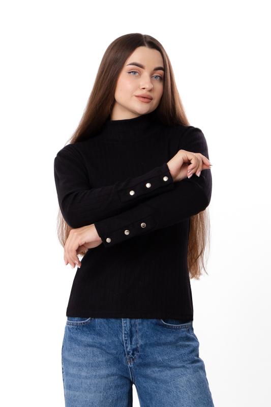 Women s angora long sleeve top – Decorative buttons on cuffs, Demi-season 8456-088 HC M чорний
Women s angora long sleeve top – Decorative buttons on cuffs, Demi-season 8456-088 HC M чорний