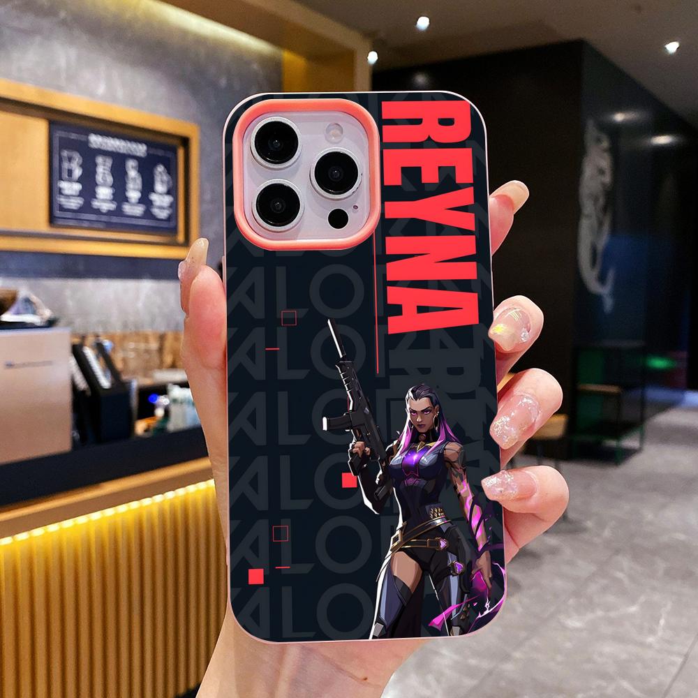 Valo Reyna Phone Case for iPhone 17 16 15 14 13 12 11 Air Pro Max Plus Jelly Double layer Pink Cover iPhone 13 Pro Max
Valo Reyna Phone Case for iPhone 17 16 15 14 13 12 11 Air Pro Max Plus Jelly Double layer Pink Cover iPhone 13 Pro Max