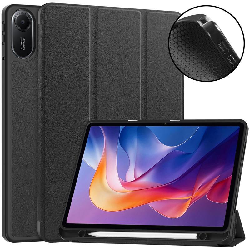 Redmi Pad 2 Case: Tri-fold Design with Pen Slot, Solid Color TPU Soft Shell, 11-inch Size Redmi Pad 2 чёрный
Redmi Pad 2 Case: Tri-fold Design with Pen Slot, Solid Color TPU Soft Shell, 11-inch Size Redmi Pad 2 чёрный