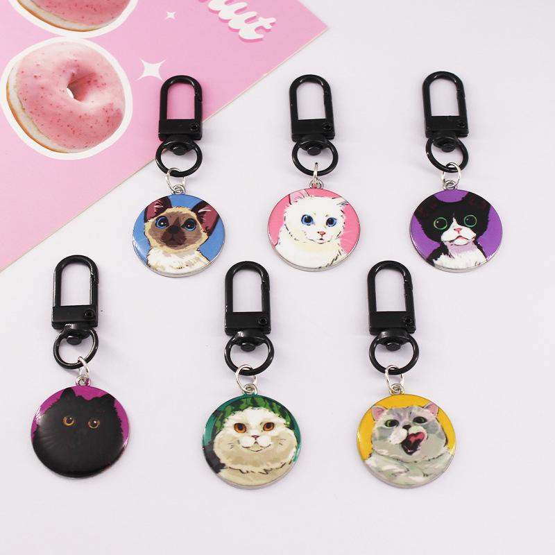 Cute Alloy Cat Key Chain Cartoon Kitten Phone Pendant Car Key Ring Backpack Charms Bag Decor Accessories
Cute Alloy Cat Key Chain Cartoon Kitten Phone Pendant Car Key Ring Backpack Charms Bag Decor Accessories