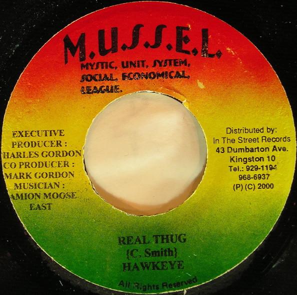 7inch Record HAWKEYE 4 GLAMOUR MURPHY Real Thug Wild Like Fox NONE M.U.S.S.E.L. 2000 Jamaica Reggae Ska Dub Used
7inch Record HAWKEYE 4 GLAMOUR MURPHY Real Thug Wild Like Fox NONE M.U.S.S.E.L. 2000 Jamaica Reggae Ska Dub Used