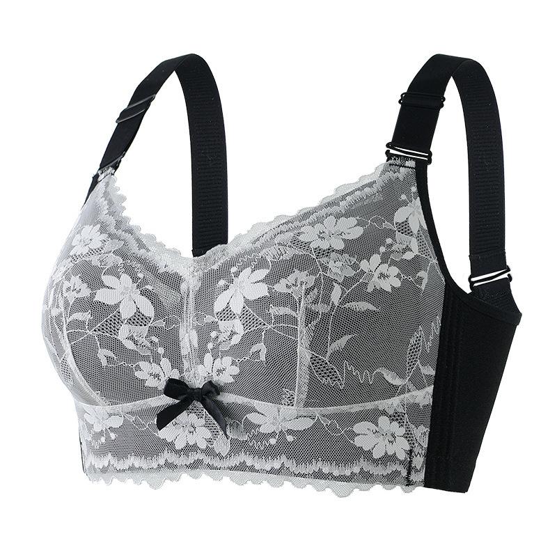 Large size underwear women s thin large breasts show small bras without steel rings to gather and close the secondary breasts to prevent sagging 46/105CD чорний
Large size underwear women s thin large breasts show small bras without steel rings to gather and close the secondary breasts to prevent sagging 46/105CD чорний