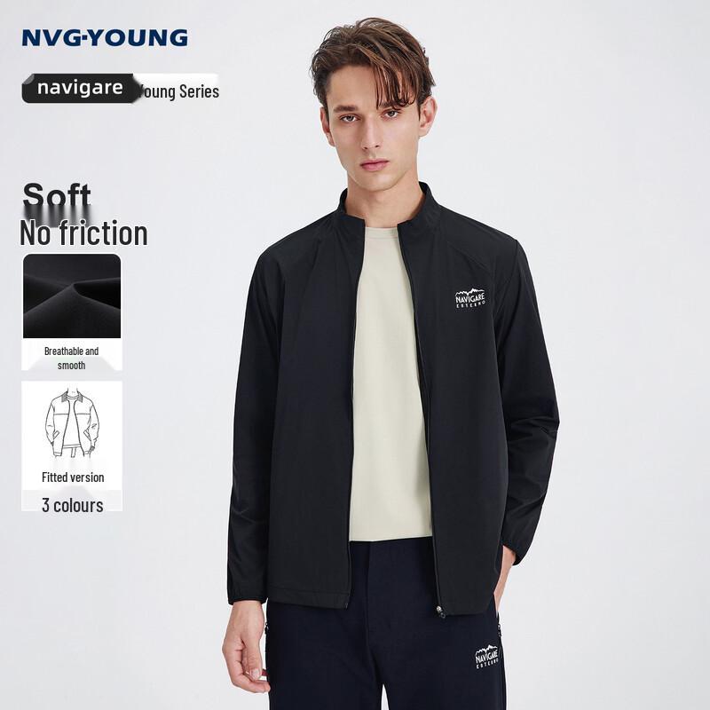 NVG·YOUNG Men s Lightweight Stand-Collar Jacket M
NVG·YOUNG Men s Lightweight Stand-Collar Jacket M