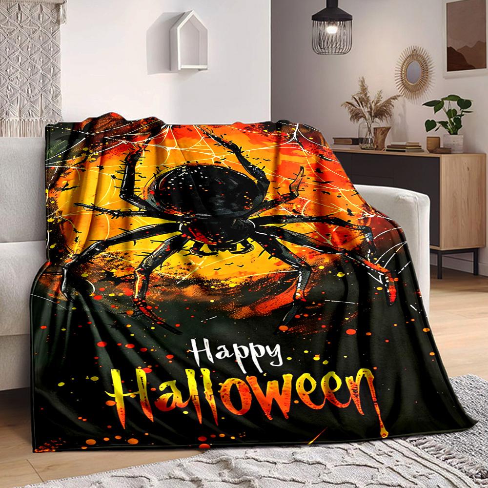 1PC Halloween Spider Blanket, Throw For Sofa, Bed, Travel, Printing Blanket With Soft And Warm Fabric yy250918137 75x90cm
1PC Halloween Spider Blanket, Throw For Sofa, Bed, Travel, Printing Blanket With Soft And Warm Fabric yy250918137 75x90cm