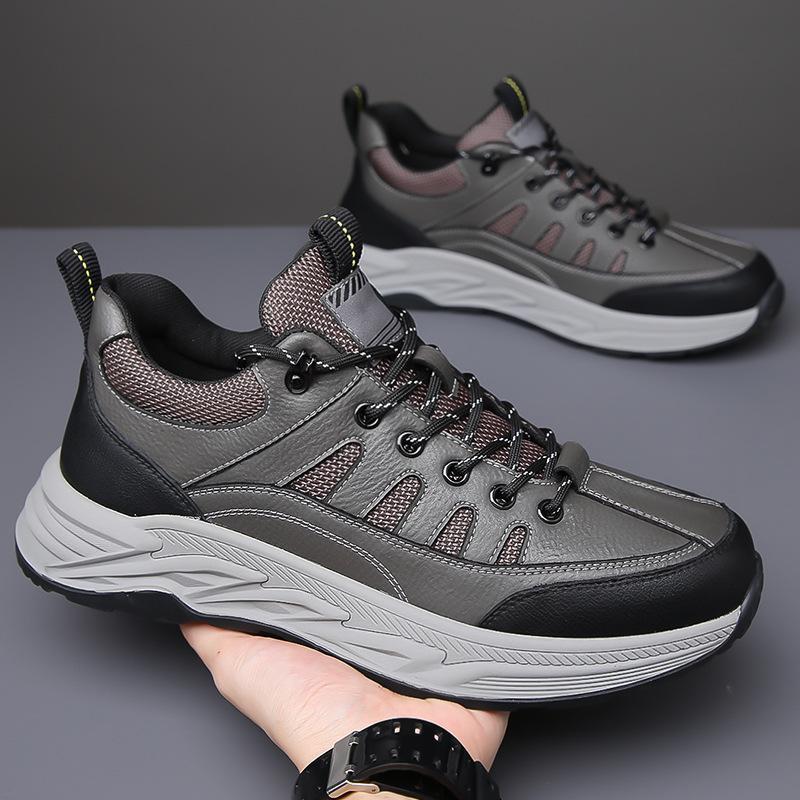 Sneakers men s autumn casual platform cowhide trend dad shoes outdoor non-slip lightweight mountaineering shoes 2025 38
Sneakers men s autumn casual platform cowhide trend dad shoes outdoor non-slip lightweight mountaineering shoes 2025 38