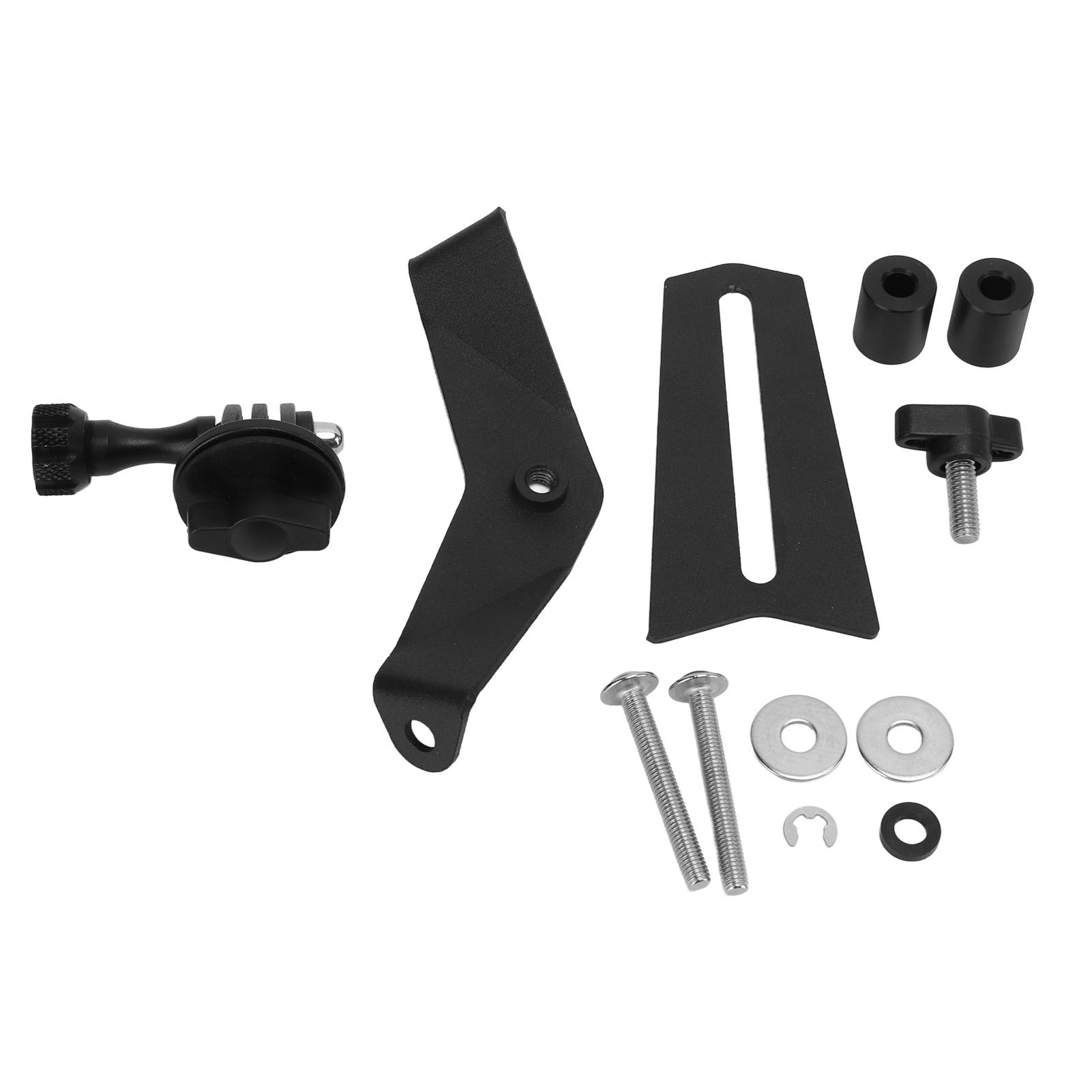 Black Motorcycle Front Camera Mount Holder Steel Driving Recorder Camera Bracket Replacement for R1250RT R1200RT LC
Black Motorcycle Front Camera Mount Holder Steel Driving Recorder Camera Bracket Replacement for R1250RT R1200RT LC