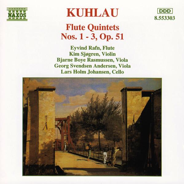 CD KUHLAU, RAFN, SJOGREN, RASMUSSEN; S - Kuhlau:Flute Quints.1 8553303 Naxos 1995 Europe Classical Used
CD KUHLAU, RAFN, SJOGREN, RASMUSSEN; S - Kuhlau:Flute Quints.1 8553303 Naxos 1995 Europe Classical Used