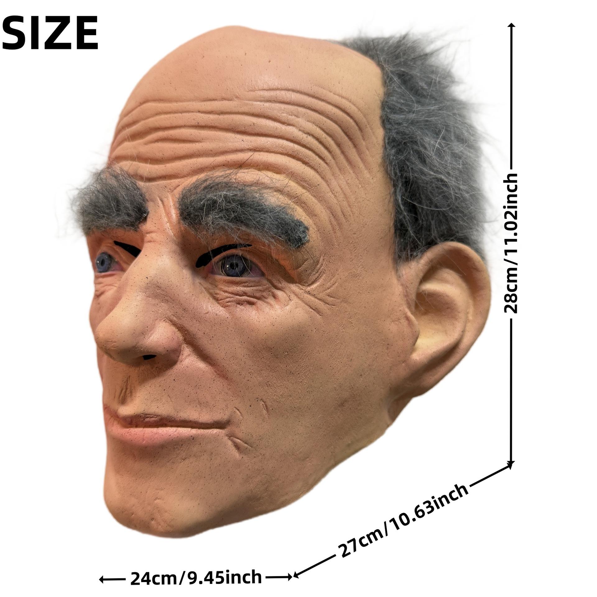 Mediterranean-style old man latex mask One size fits all adults бежевый
Mediterranean-style old man latex mask One size fits all adults бежевый