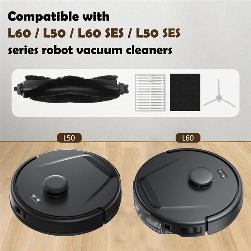 Promotion!For Eufy L60 / L50 Robot Vacuum Replacement Kit: Includes Main Side Brushes And HEPA Filters
Promotion!For Eufy L60 / L50 Robot Vacuum Replacement Kit: Includes Main Side Brushes And HEPA Filters