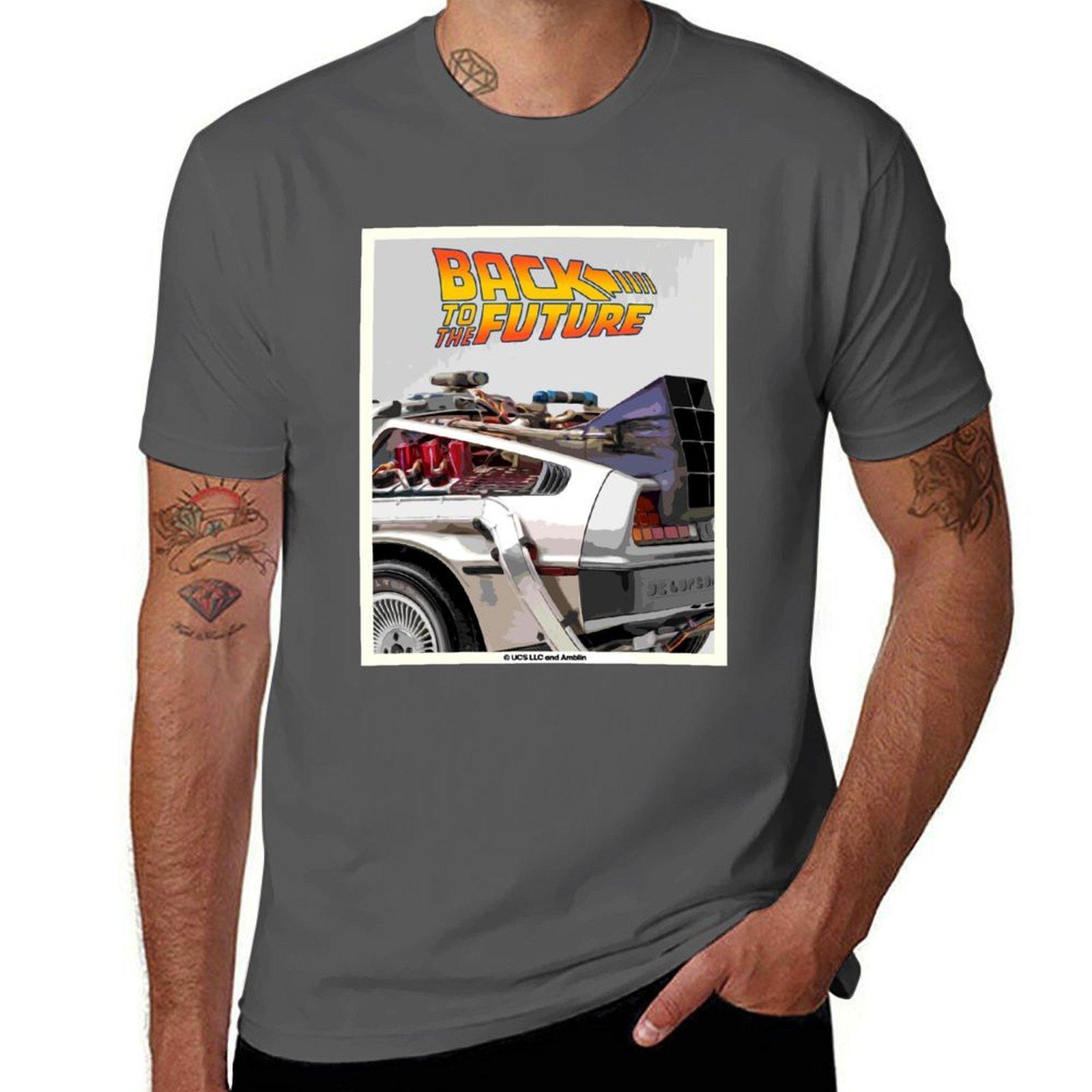 Back to the future Delorean vintage poster TShirt man t shirts graphic men t shirt cotton 100 TShirt 4XL
Back to the future Delorean vintage poster TShirt man t shirts graphic men t shirt cotton 100 TShirt 4XL