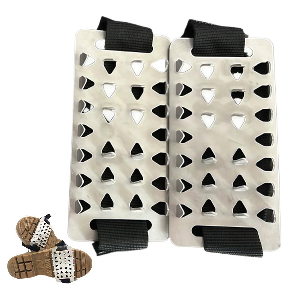 26 Teeth Ice Gripper Spike for Shoes Winter Outdoor Anti-Slip Hiking Mountain Climbing Ice Snow Crampons Anti-slip Shoe Covers
26 Teeth Ice Gripper Spike for Shoes Winter Outdoor Anti-Slip Hiking Mountain Climbing Ice Snow Crampons Anti-slip Shoe Covers