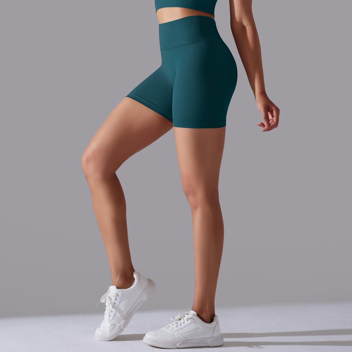 Seamless Solid Color High Waist, Hip Lifting, Tight Fitting, High Stretch Yoga Shorts, Sports Running, Fitness Three Quarter Pants For Women L чорний
Seamless Solid Color High Waist, Hip Lifting, Tight Fitting, High Stretch Yoga Shorts, Sports Running, Fitness Three Quarter Pants For Women L чорний