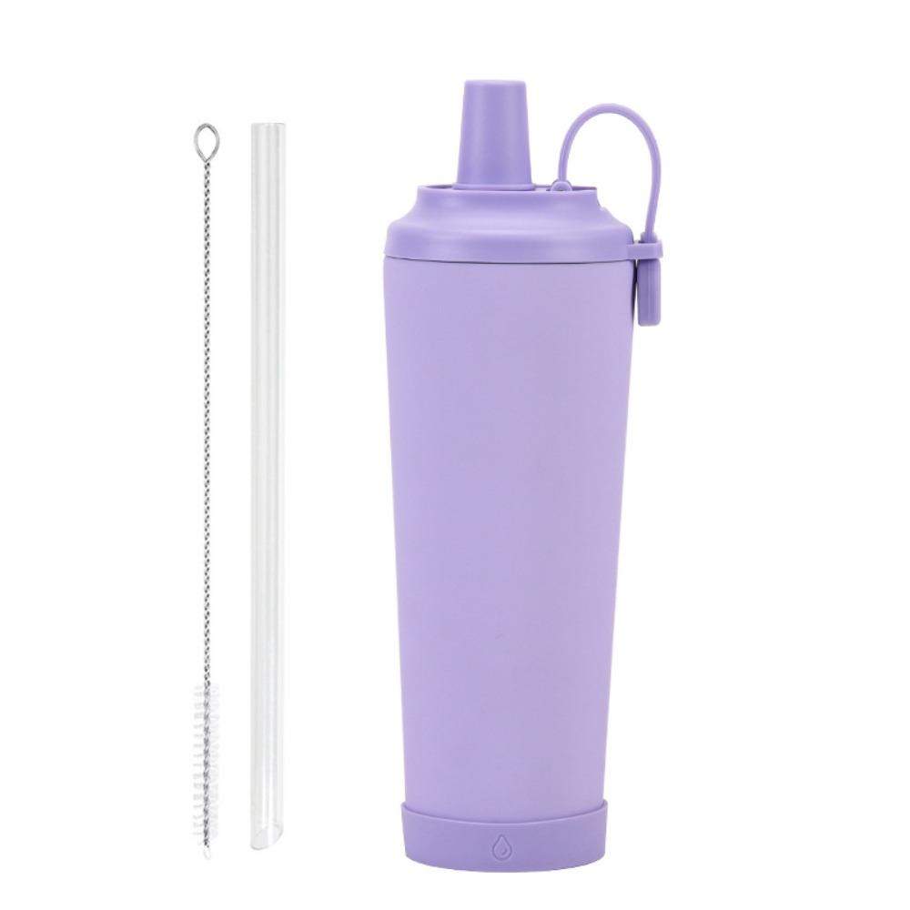 Large Capacity Insulated Tumbler Magnetic Handle Insulated Water Bottle Thermal Cup Milktea світло-фіолетового кольору
Large Capacity Insulated Tumbler Magnetic Handle Insulated Water Bottle Thermal Cup Milktea світло-фіолетового кольору
