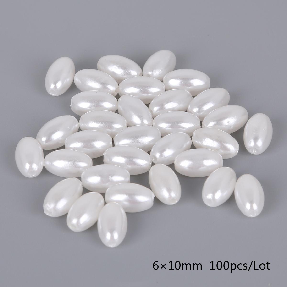 Многоразмерные белые овальные бусины из АБС-пластика цвета слоновой кости с имитацией жемчуга для изготовления ювелирных изделий 6x10mm 100pcs
Многоразмерные белые овальные бусины из АБС-пластика цвета слоновой кости с имитацией жемчуга для изготовления ювелирных изделий 6x10mm 100pcs