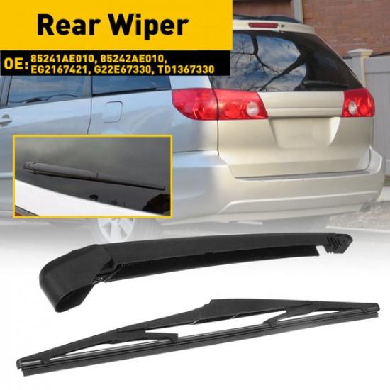 For Toyota Sienna Rear Wiper Arm With Blade 2004-2010 Replace # 85241AE010 EOOH
For Toyota Sienna Rear Wiper Arm With Blade 2004-2010 Replace # 85241AE010 EOOH