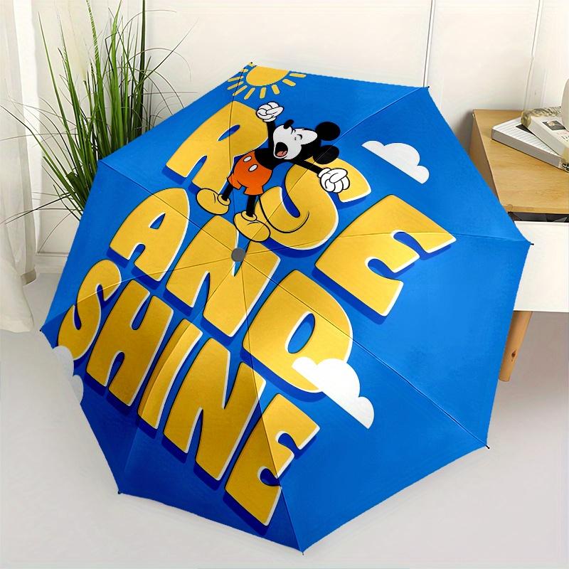 1pc Mickey Mouse Rise and Shine Automatic Folding Umbrella: Compact 8-Bone Design Cartoon Outdoor Travel Companion, Business Umbrella, Chris
1pc Mickey Mouse Rise and Shine Automatic Folding Umbrella: Compact 8-Bone Design Cartoon Outdoor Travel Companion, Business Umbrella, Chris