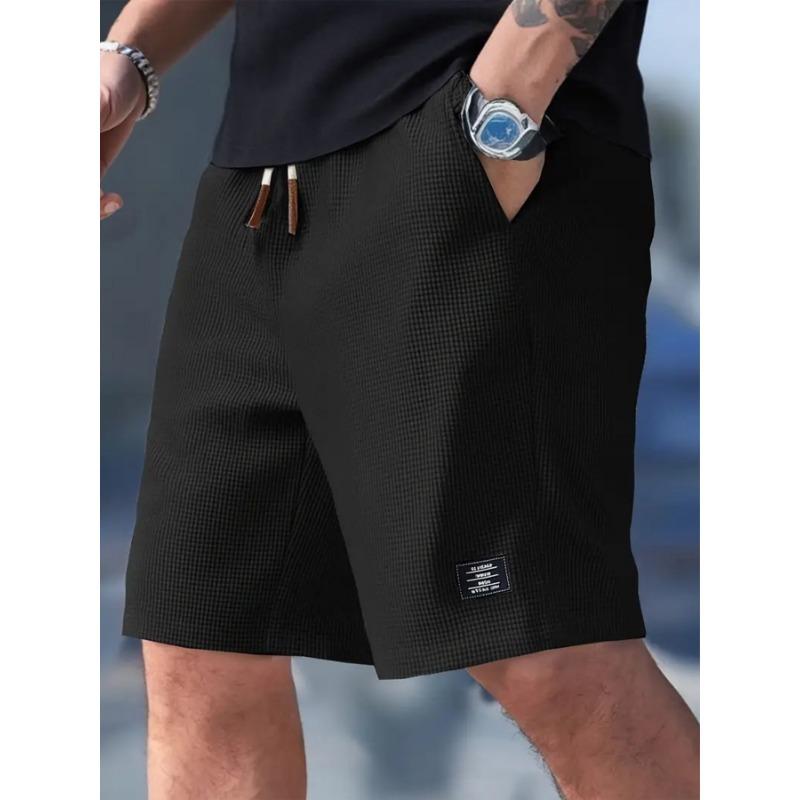Men s Beige Waffle Knit Checkered Shorts Casual Drawstring Waist Bottoms 3XL чорний
Men s Beige Waffle Knit Checkered Shorts Casual Drawstring Waist Bottoms 3XL чорний