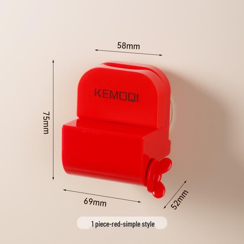 No-Punch Toothpaste Squeezer: Suction Cup Holder for Bathroom & Kids
No-Punch Toothpaste Squeezer: Suction Cup Holder for Bathroom & Kids