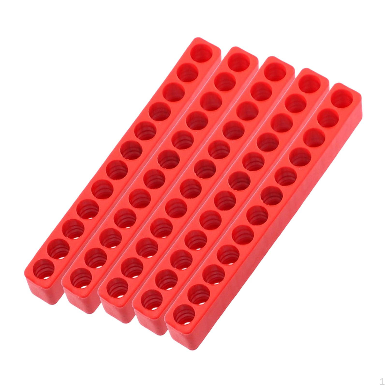 5x Hex Bit Organizer 12 Slot Compact Multipurpose Power Tools Accessories Wear Resistant Soft Rubber
5x Hex Bit Organizer 12 Slot Compact Multipurpose Power Tools Accessories Wear Resistant Soft Rubber