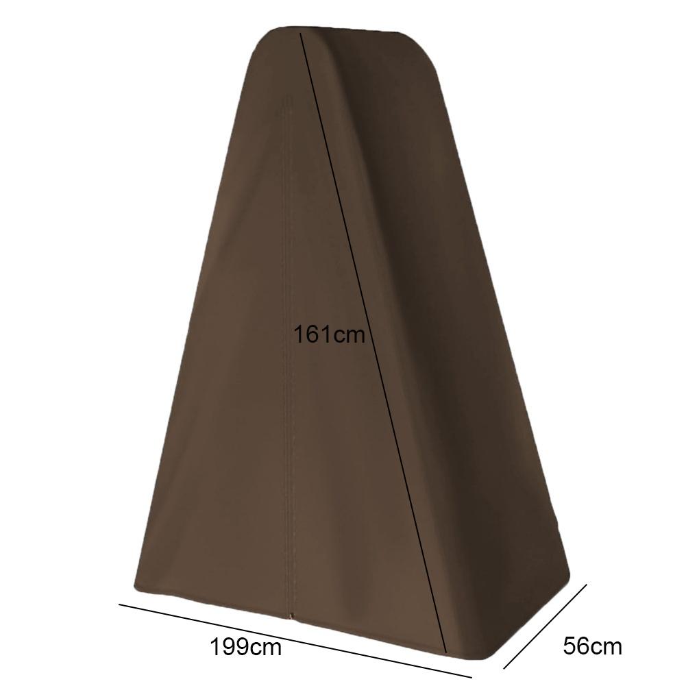 Outdoor Pool Ladder Cover 420D Oxford Waterproof Fabric Protection Against Weather for Above Ground Pools 199x56x161cm кавовий
Outdoor Pool Ladder Cover 420D Oxford Waterproof Fabric Protection Against Weather for Above Ground Pools 199x56x161cm кавовий