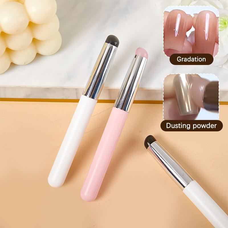 Nail Art Silicone Applicator Stick Chrome Pigment Dust Applying Gradient Shading Pen Easy-Daub Powder Silicone Nail Brush Tool
Nail Art Silicone Applicator Stick Chrome Pigment Dust Applying Gradient Shading Pen Easy-Daub Powder Silicone Nail Brush Tool