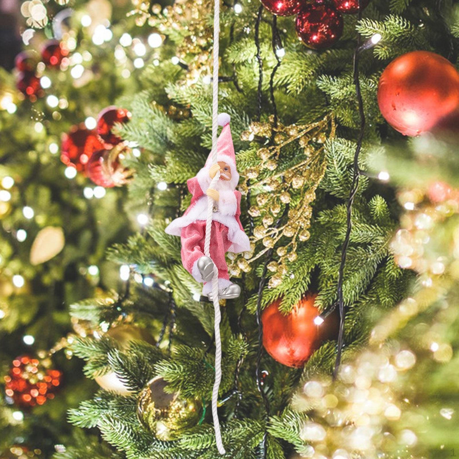 Рождественский Санта Клаус, лазающий по веревке, украшение, настенное украшение, рождественская фигурка
Рождественский Санта Клаус, лазающий по веревке, украшение, настенное украшение, рождественская фигурка
