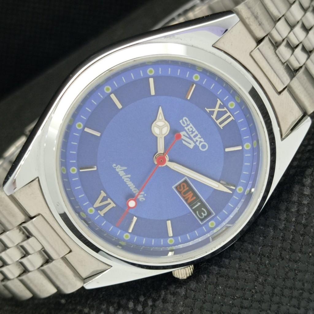 REFURBISHED VINTAGE SEIKO 5 AUTOMATIC JAPAN MENS D/D BLUE WATCH 587c-a308760-9 SKU587c-a308760
REFURBISHED VINTAGE SEIKO 5 AUTOMATIC JAPAN MENS D/D BLUE WATCH 587c-a308760-9 SKU587c-a308760