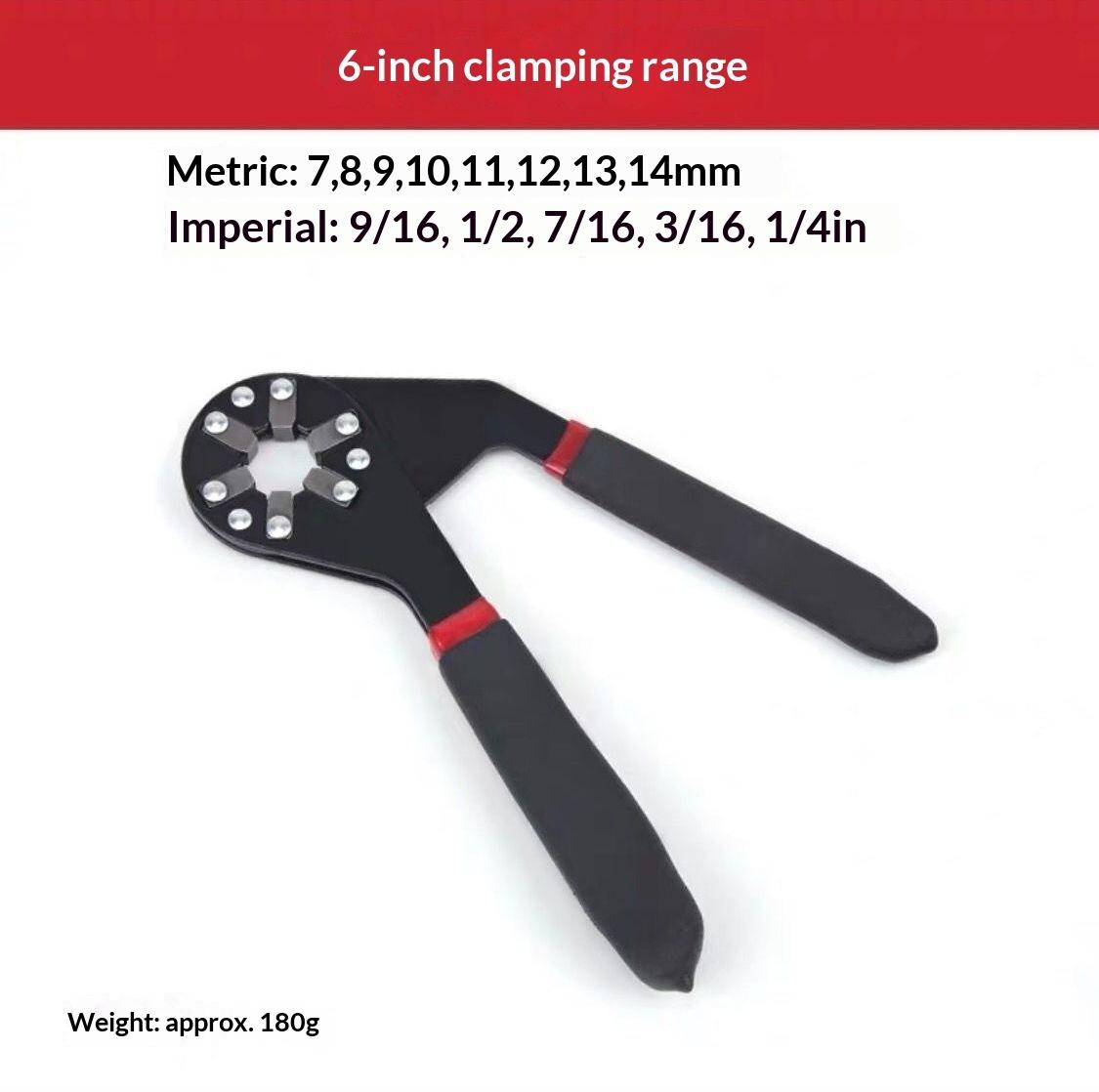 Magic Wrench 6 Inch 8 Inch Multi-purpose Outer Hexagon Alloy Steel Industrial Grade Manual Clamping Movable Hexagon Wrench
Magic Wrench 6 Inch 8 Inch Multi-purpose Outer Hexagon Alloy Steel Industrial Grade Manual Clamping Movable Hexagon Wrench