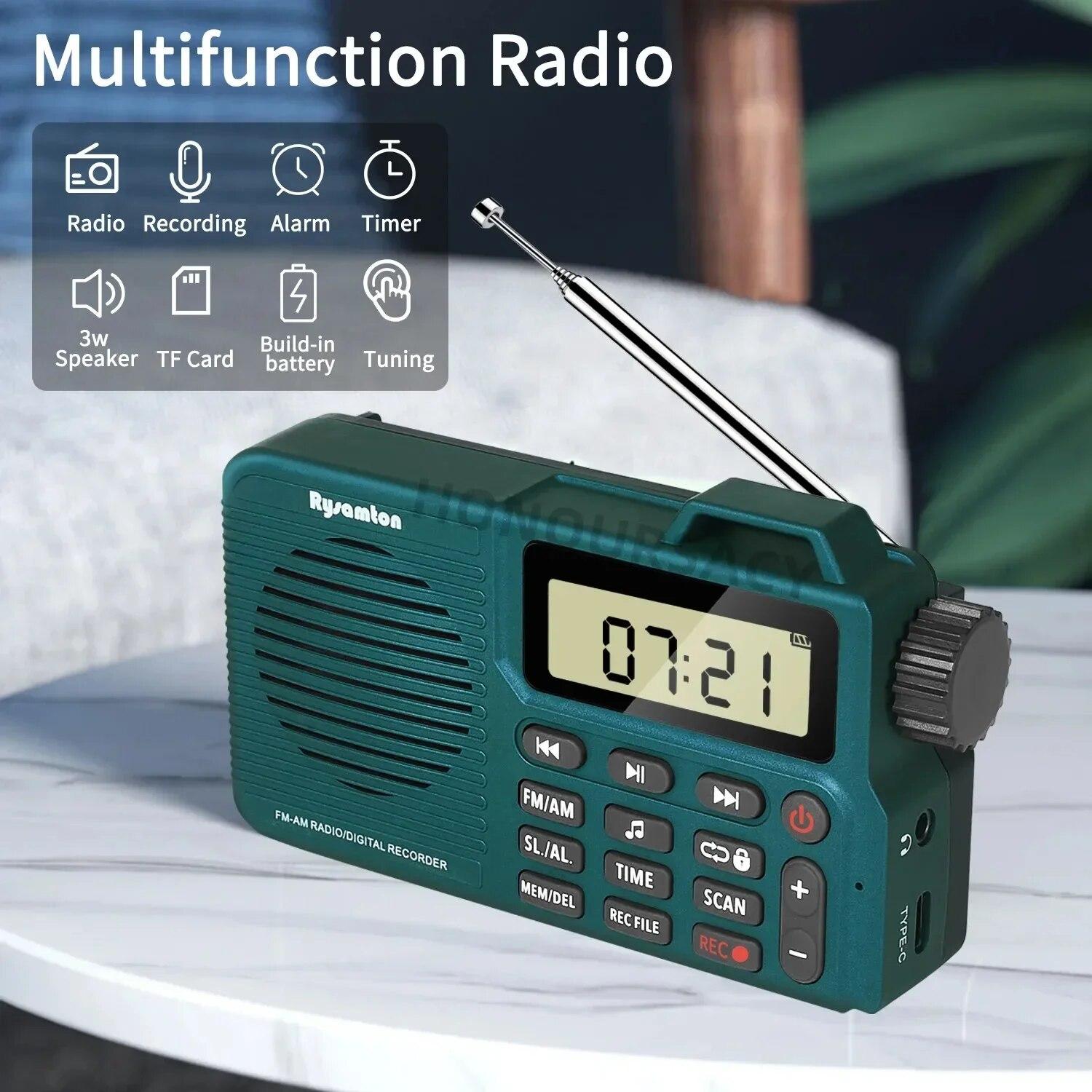Портативное AM/FM-радио, маленькое карманное радио с Bluetooth, бас-динамик, поддержка карт Micro SD и коробка для записи MP3-музыкального плеера
Портативное AM/FM-радио, маленькое карманное радио с Bluetooth, бас-динамик, поддержка карт Micro SD и коробка для записи MP3-музыкального плеера