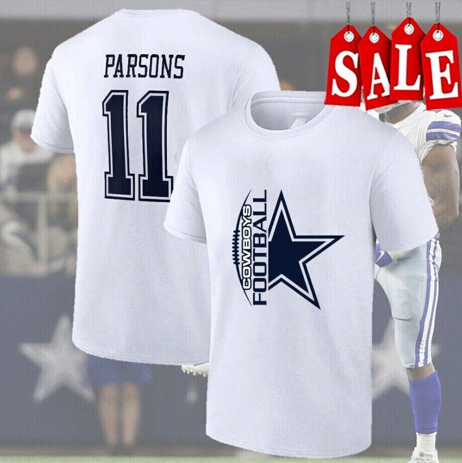 Майка Парсонс № 11, футболка команды Dallas Cowboys 2022, имя игрока, номер, футболка унисекс
Майка Парсонс № 11, футболка команды Dallas Cowboys 2022, имя игрока, номер, футболка унисекс