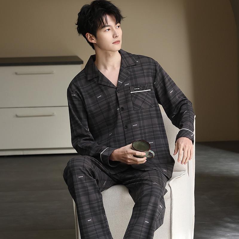 2026 Men s Cotton Pajamas Set: Stylish Spring/Autumn Home & Outdoor Wear with Three Pockets XXL (155-175 lbs)
2026 Men s Cotton Pajamas Set: Stylish Spring/Autumn Home & Outdoor Wear with Three Pockets XXL (155-175 lbs)