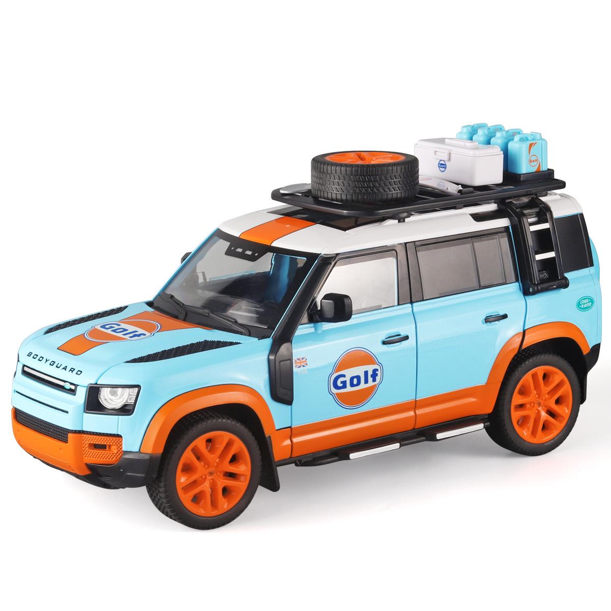 1/18 Scale Land Rover Defender 110 Painted Edition Car Alloy Off-Road Vehicle Model Birthday Gift Decoration Ornaments Boy Toys жовтий
1/18 Scale Land Rover Defender 110 Painted Edition Car Alloy Off-Road Vehicle Model Birthday Gift Decoration Ornaments Boy Toys жовтий