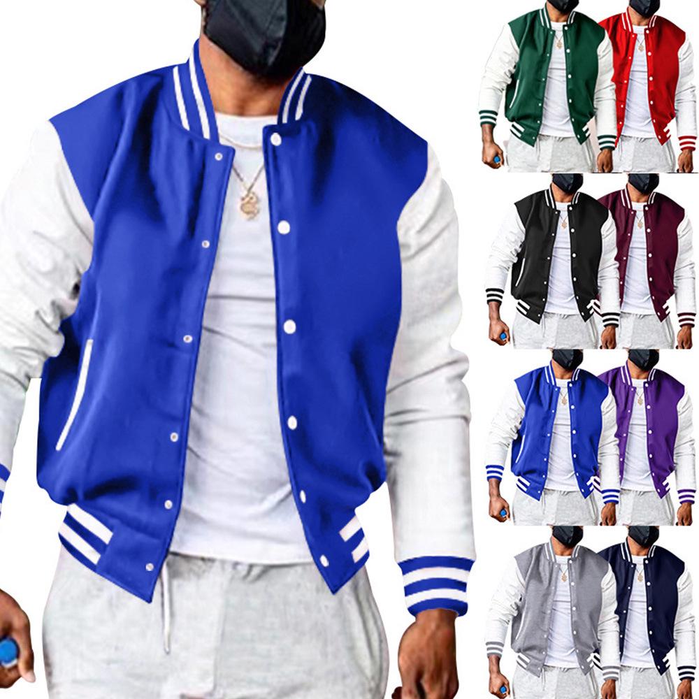 Men s Classic Loose Fit Baseball Jacket - Stand Collar, Button-Up, Fleece, Spring/Autumn XXXL
Men s Classic Loose Fit Baseball Jacket - Stand Collar, Button-Up, Fleece, Spring/Autumn XXXL