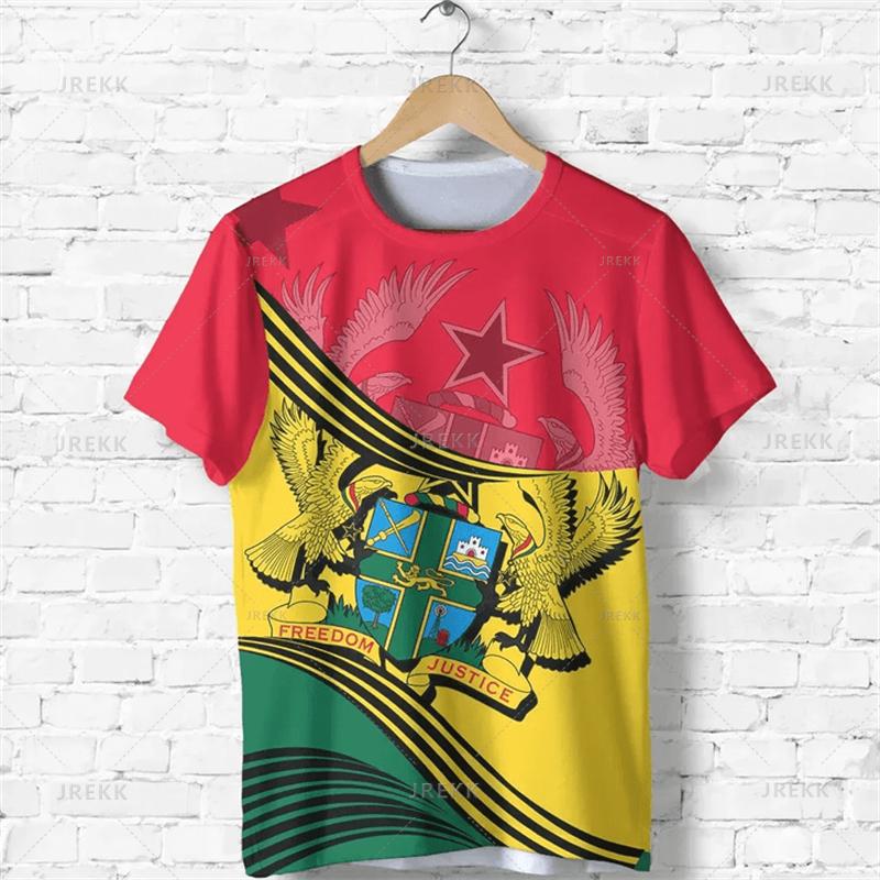3D Print Ghana Nationa IndependenceDay T Shirt The Republic-of Ghana Map Emblem Flag Graphic T-shirts for Men Mens Clothing Tops 6XL
3D Print Ghana Nationa IndependenceDay T Shirt The Republic-of Ghana Map Emblem Flag Graphic T-shirts for Men Mens Clothing Tops 6XL