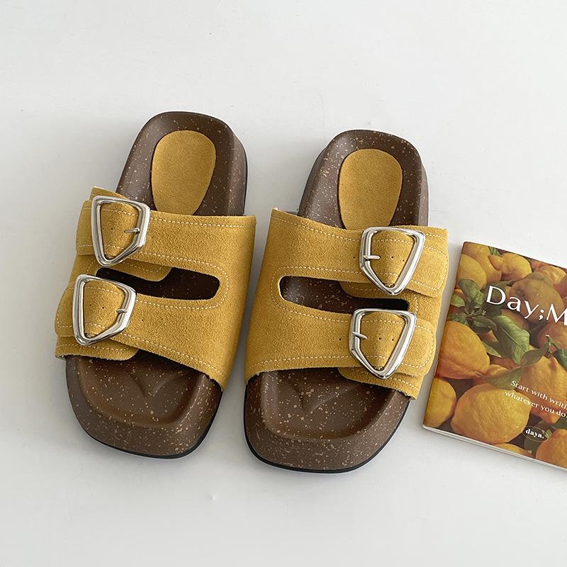 Silver thick-bottomed one-word Birkenstocks slippers women s summer wear non-slip and cool slippers 40 жовтий
Silver thick-bottomed one-word Birkenstocks slippers women s summer wear non-slip and cool slippers 40 жовтий
