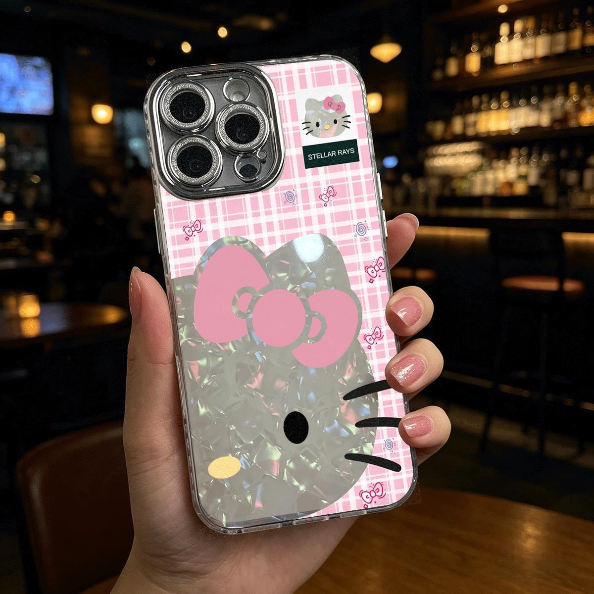 Adorable Pink Kitty Phone Case for iPhone 17 with Bow, Large Hole - Hard Shell iPhone 17 Pro
Adorable Pink Kitty Phone Case for iPhone 17 with Bow, Large Hole - Hard Shell iPhone 17 Pro