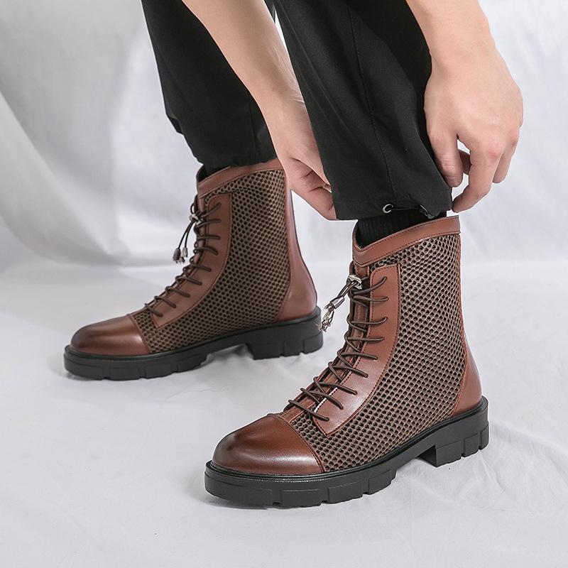 Large size men s shoes men s hollow Martin boots 2025 summer single boots foreign trade cool boots fashion British tooling boots 38 чорний
Large size men s shoes men s hollow Martin boots 2025 summer single boots foreign trade cool boots fashion British tooling boots 38 чорний