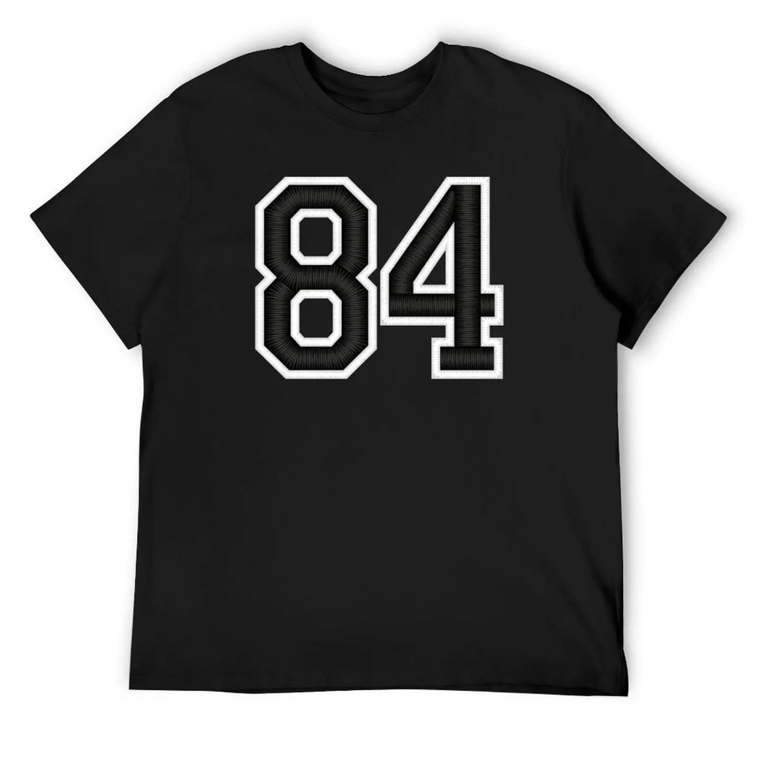 84 Black Jersey Sports Number eighty-four Football 84 T-Shirt summer 2025 aesthetic clothes blanks plain black t shirts men XXXXXL різнокольоровий
84 Black Jersey Sports Number eighty-four Football 84 T-Shirt summer 2025 aesthetic clothes blanks plain black t shirts men XXXXXL різнокольоровий