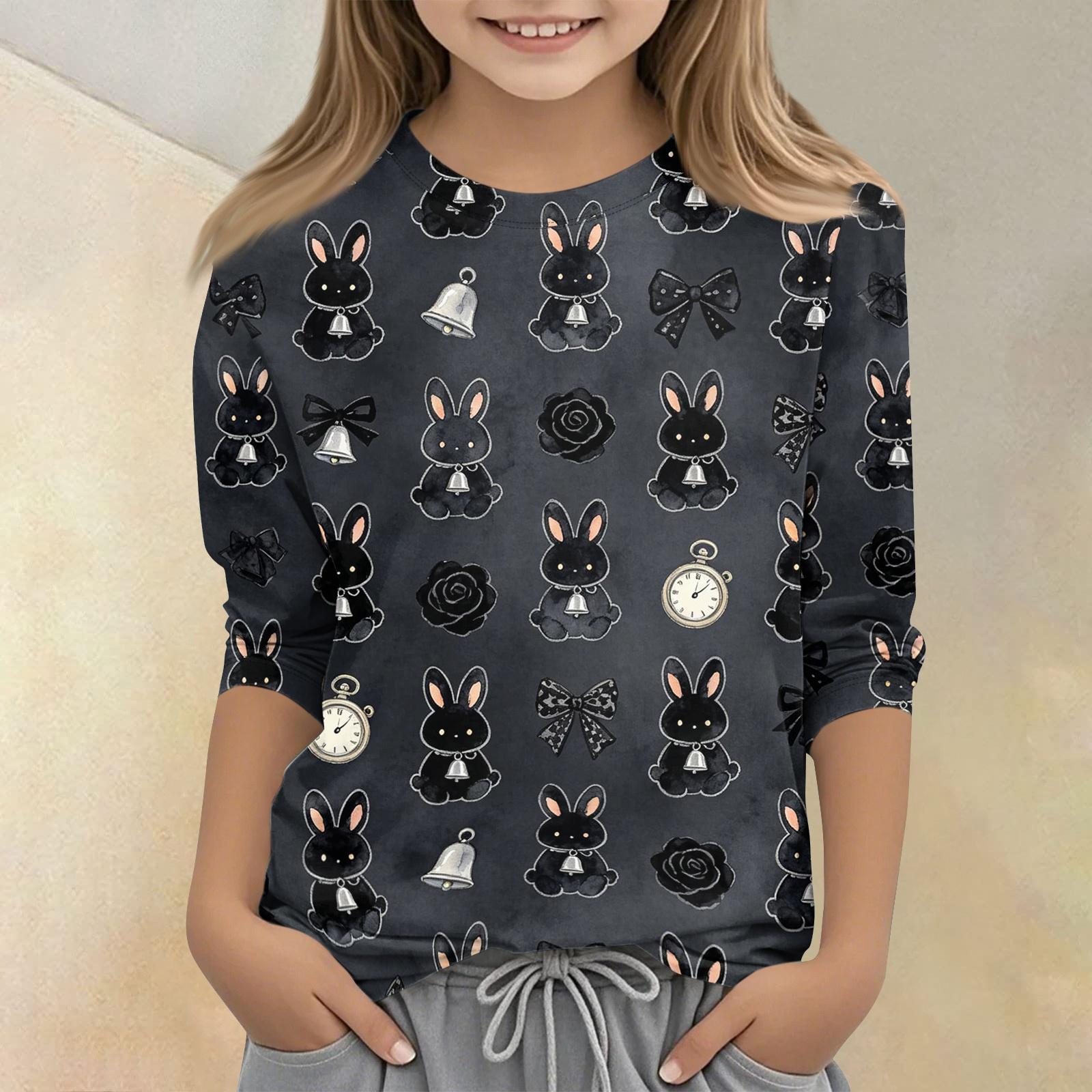 Kids Animal Print Crew Neck Three Quarter Sleeve Casual T Shirt Soft Fabric Comfortable Fit Lightweight Material Suitable for Everyday Wear 130 чёрный
Kids Animal Print Crew Neck Three Quarter Sleeve Casual T Shirt Soft Fabric Comfortable Fit Lightweight Material Suitable for Everyday Wear 130 чёрный