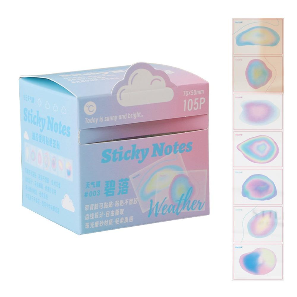 105 аркушів/рулон Багатофункціональні липкі нотатки Висувний перламутровий липкий блокнот 4
105 аркушів/рулон Багатофункціональні липкі нотатки Висувний перламутровий липкий блокнот 4