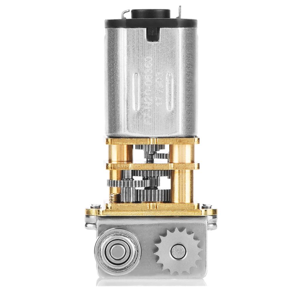12V 11RPM N20 Right Angle Metal Gear Motor for 3D Printing Pen
12V 11RPM N20 Right Angle Metal Gear Motor for 3D Printing Pen