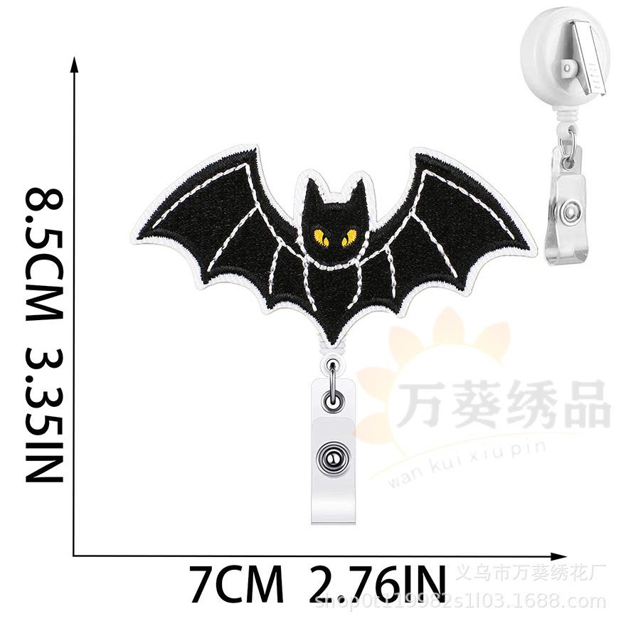 Witch Easy Pull Button Embroidery Cloth Sticker Ghost Cat Crocodile Clip Patch Sticker Halloween Theme Embroidery Chapter Boy Black Bat no. 1 easy-pull buckle_3 pieces
Witch Easy Pull Button Embroidery Cloth Sticker Ghost Cat Crocodile Clip Patch Sticker Halloween Theme Embroidery Chapter Boy Black Bat no. 1 easy-pull buckle_3 pieces