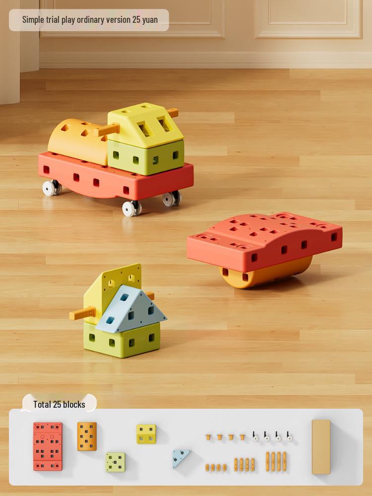 Большой набор строительных блоков для самостоятельной сборки, машина, для мальчиков и девочек, возраст 1-6 лет, идеальный праздничный подарок
Большой набор строительных блоков для самостоятельной сборки, машина, для мальчиков и девочек, возраст 1-6 лет, идеальный праздничный подарок