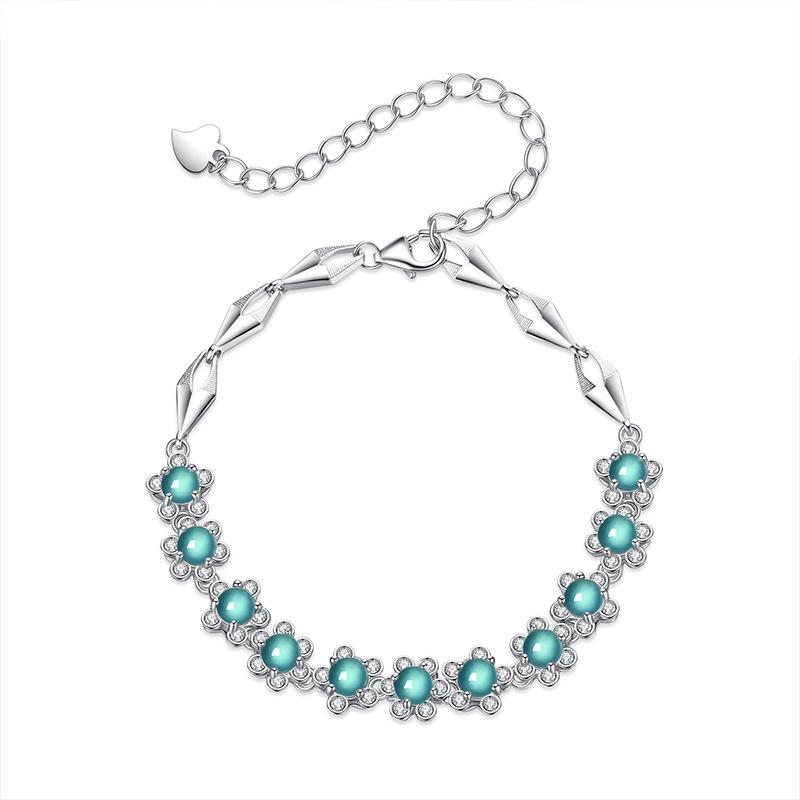 Natural dangerous material blue water jadeite jewelry S925 sterling silver non-fading bracelet women s new Chinese style fashion retro high sense 925 silver
Natural dangerous material blue water jadeite jewelry S925 sterling silver non-fading bracelet women s new Chinese style fashion retro high sense 925 silver